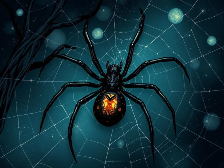 Black Widow Spider Dream Meaning