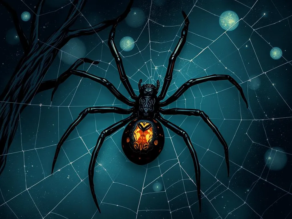 black widow spider dream meaning