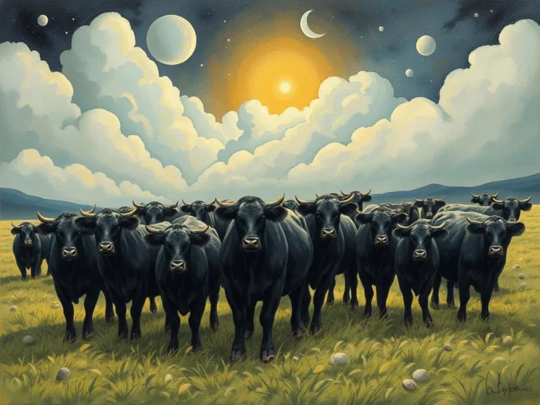 Herd Of Black Cows Dream Meaning