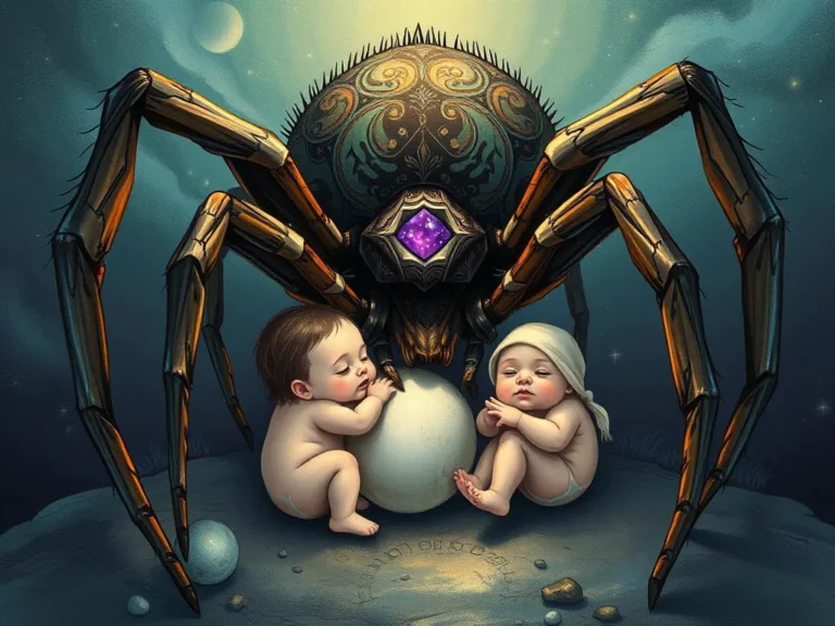 Mother Spider With Babies Dream Meaning